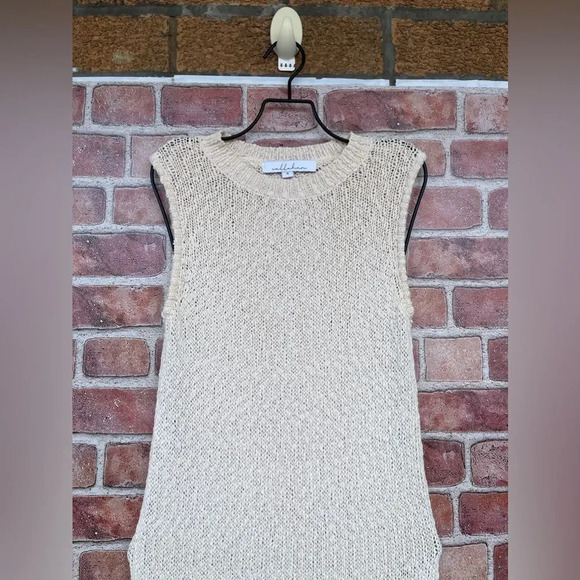 Callahan Fringe Isla Cream Column Dress size small - Picture 6 of 13